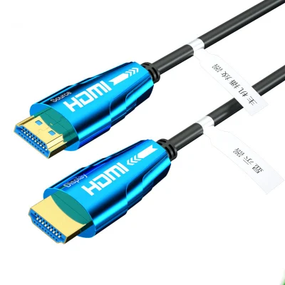 HDMI Aoc 광섬유 케이블 8K60Hz 4K120Hz 1.8m ~ 100m 금도금 2.1V HDMI Kabel